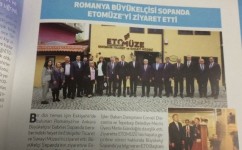 Romanya Büyükelçisi Sopanya Etomüze'yi Ziyaret Etti